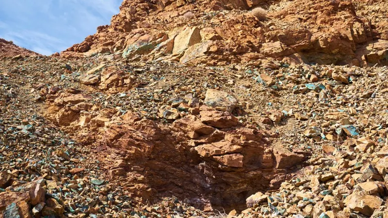 Koryx completes drill programme at Namibian project — photograph supplied by Mining Weekly
