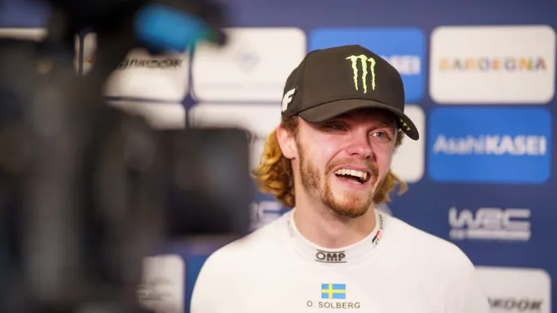 Solberg leads in Sardinia but Evans still on course for title — photograph supplied by TimesLIVE