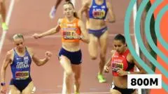 Werro prevails over rivals in close 800m battle — BBC Sport