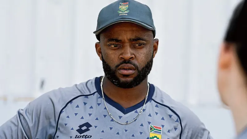 Bavuma braces for ultimate Test — photograph supplied by TimesLIVE