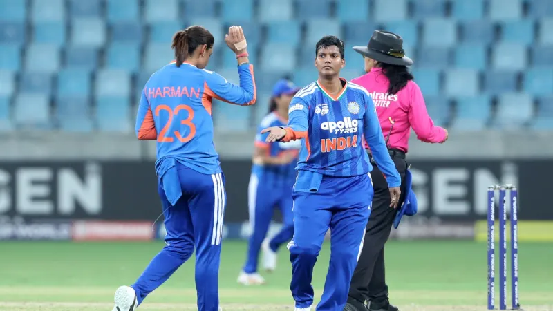 Pakistan or Sri Lanka in the final? 'Doesn't matter,' says Deepti Sharma — photograph supplied by ESPNcricinfo