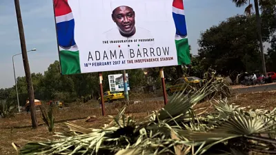 Gambian leader vows power boost after violent blackout protests — Africanews