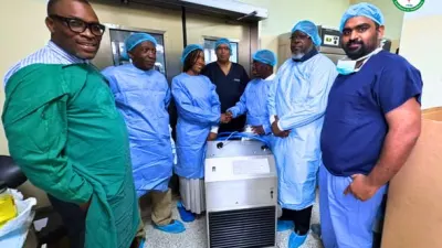 Korle Bu upgrades cardiac surgery capacity with €75,000 heater-cooler unit from Quantum LC — MyJoyOnline