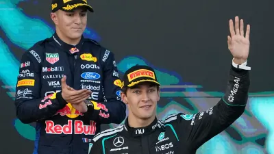 Russell edges out Verstappen to win in Baku, Antonelli settles for fifth — Al Jazeera