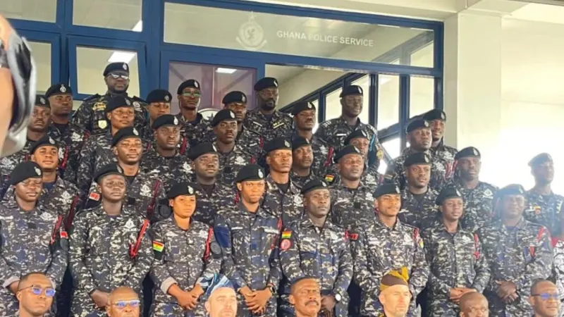 French Embassy trains Ghana Police CTU in counter-terrorism operations — photograph supplied by MyJoyOnline