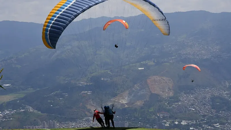 Former IDF soldier killed in paragliding accident during Colombia trip — photograph supplied by Jerusalem Post