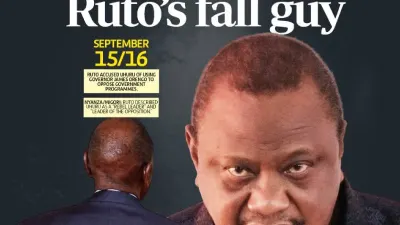 Ruto's fall guy: Why Uhuru is sending shivers down Ruto's spine — Standard Kenya