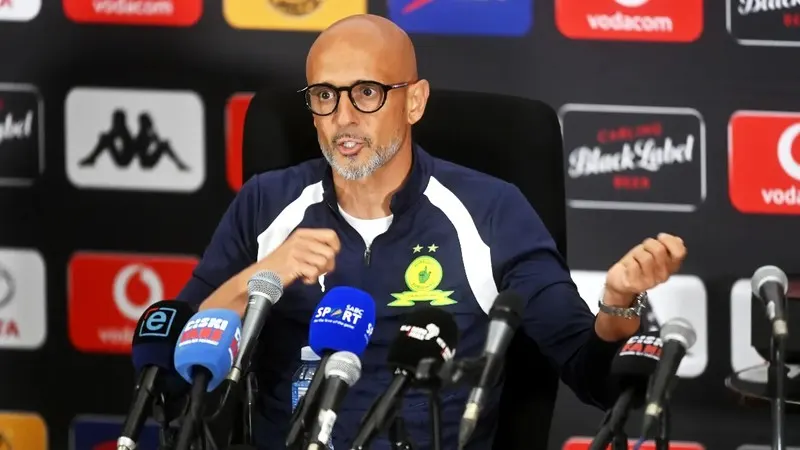 Miguel Cardoso coy on Thabang Matuludi links as Mamelodi Sundowns aim to bolster defence — photograph supplied by IOL Sport