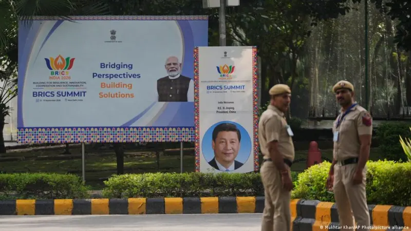 BRICS Summit 2026: China's Xi to meet Modi today — photograph supplied by Deutsche Welle