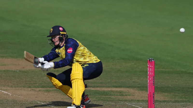 Hollie Armitage ton signs off Durham's campaign with a win — photograph supplied by ESPNcricinfo