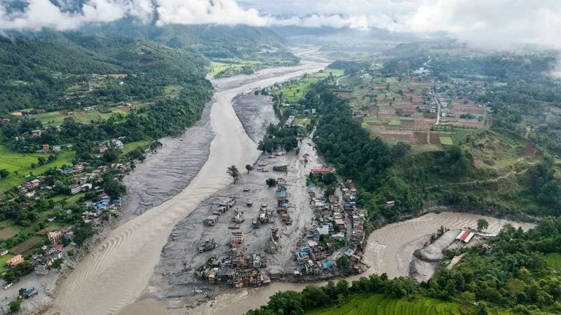 Nepal puts $4.78bn price tag on reconstruction after deadly glacial flood — photograph supplied by IOL