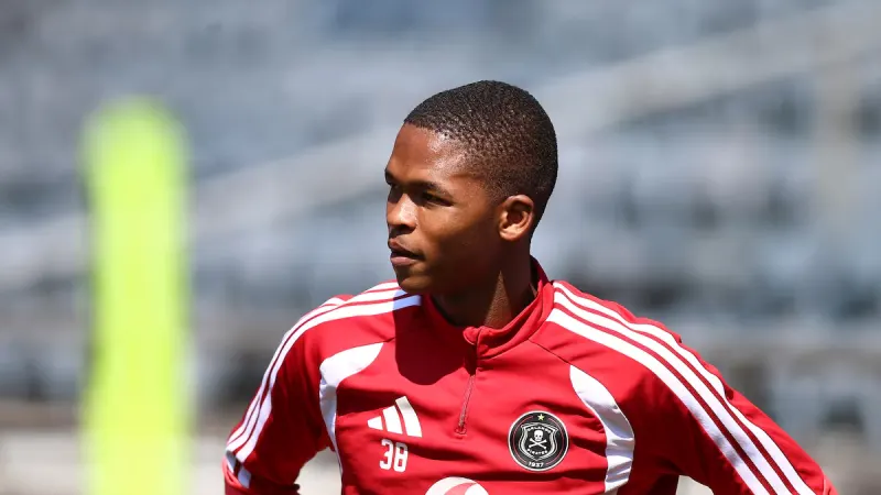 Pirates attacker ‘Phopho’ Padime says dribbling comes naturally — photograph supplied by BusinessLIVE
