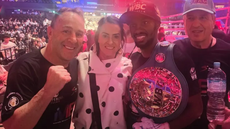 Berman wants new WBC champ Malajika to hold three titles — photograph supplied by SowetanLIVE