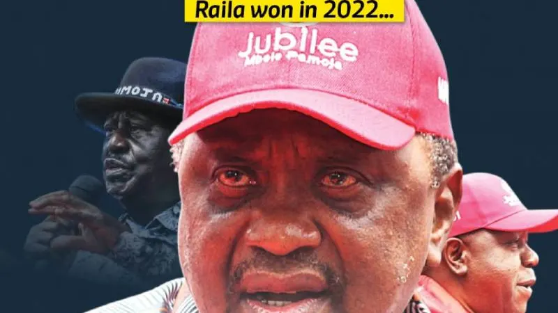 I will speak up: Uhuru reopens 2022 poll row, says Raila won contest as Ruto allies fire back — photograph supplied by Standard Kenya