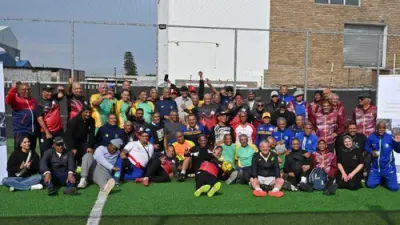 Football legends join Belgravia community in support of Farouk Abrahams — IOL Entertainment