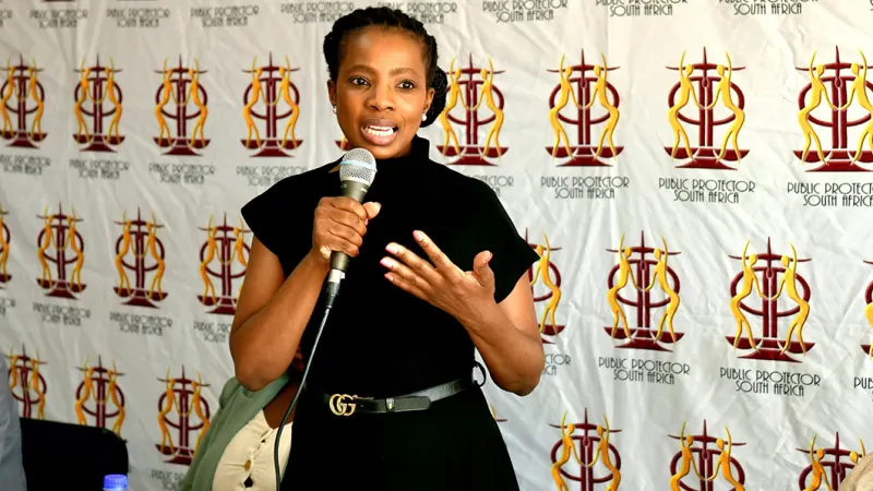 Public Protector clears Mondli Gungubele, but can’t touch Imogen Mashazi — photograph supplied by Sunday World