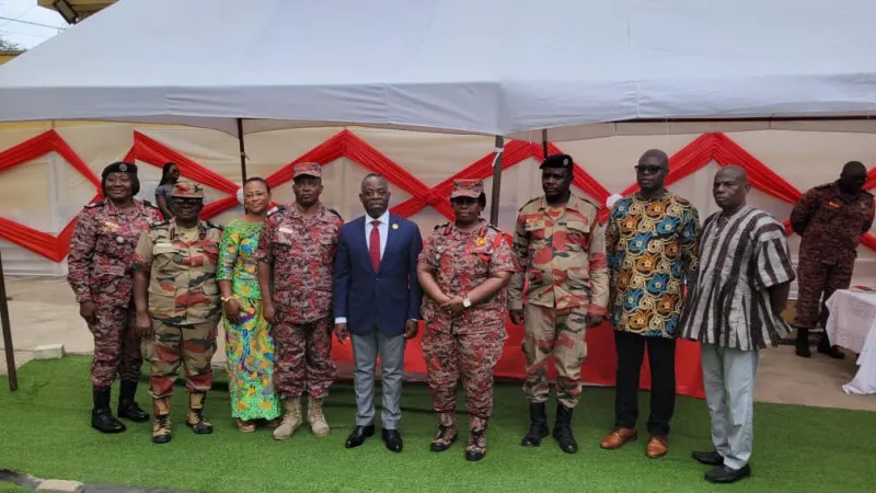 A decade of duty: First Commander recounts the unexpected birth of Ministries Fire Station — photograph supplied by MyJoyOnline