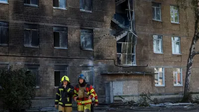 Russian drones strike Kyiv school, pupils escape unhurt — SowetanLIVE