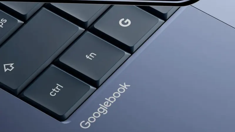 Pre-orders for the Android-based Googlebook laptops open on September 21 — photograph supplied by Engadget