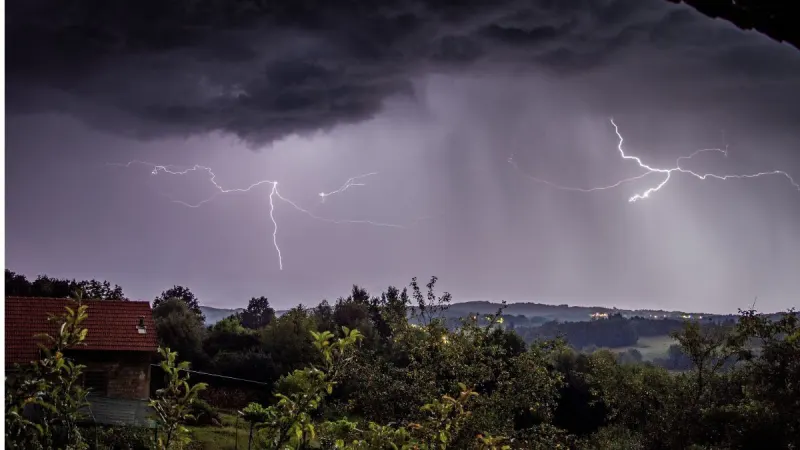 Weather: Two provinces face afternoon thundershowers — photograph supplied by The South African