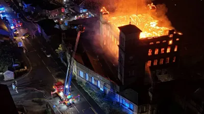 Fire ravages historic mill featured in Peaky Blinders and Downton Abbey — Sky News Home