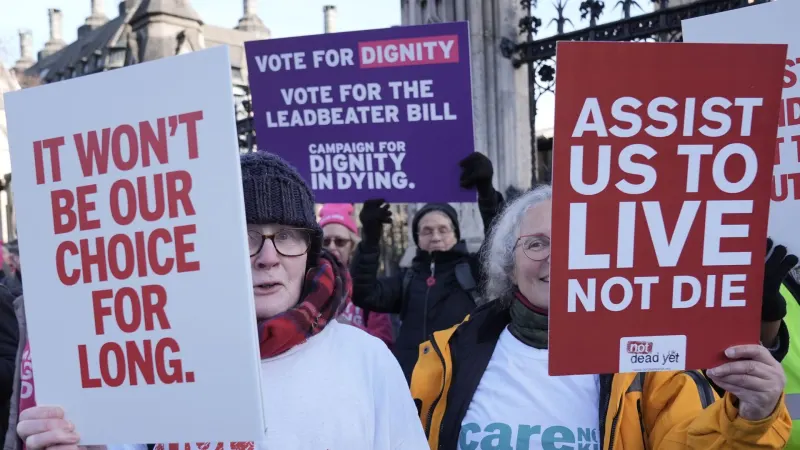 MPs once again have to decide on possibly the biggest social change since abortion — photograph supplied by Sky News Home