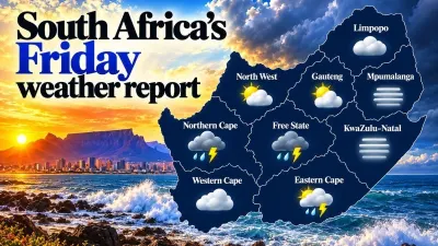 Weather Report: severe thunderstorms and hail warnings across the Cape — The South African
