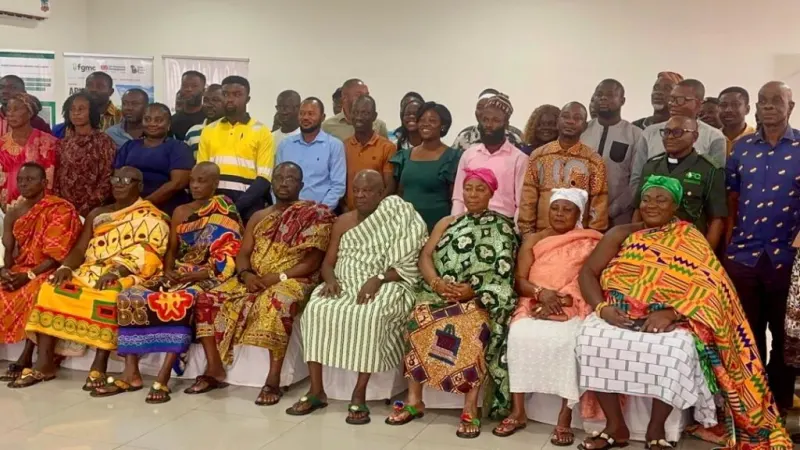 Stakeholders demand action against foreign-led illegal mining in Ahafo Region — photograph supplied by MyJoyOnline