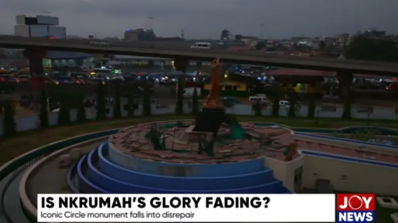 Founder’s Day: Is Nkrumah’s glory fading? – Nkrumah’s iconic fountain at Circle runs dry — photograph supplied by MyJoyOnline