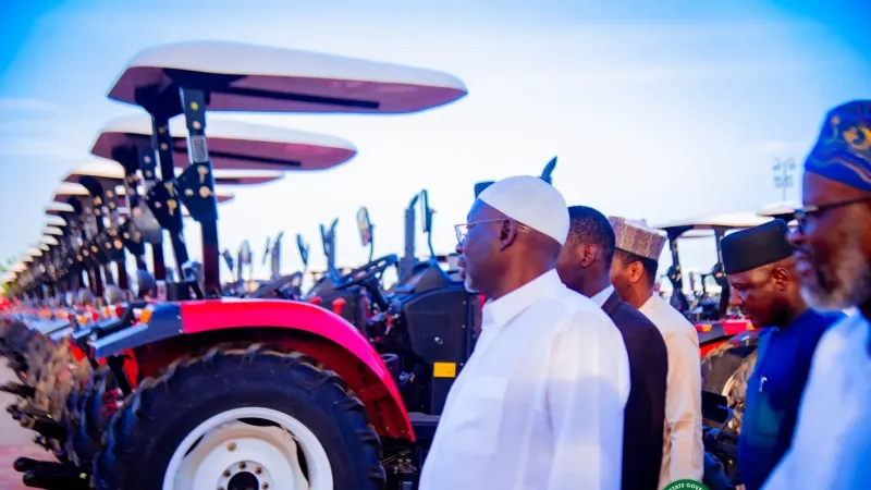 Beyond Tractors: How Namadi is rewriting Jigawa’s agric story, By Tijjani Nagwamastse — photograph supplied by Premium Times