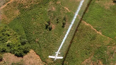 Colombia to Start Aerial Spraying of Coca Crops Despite Health Worries — NYT World