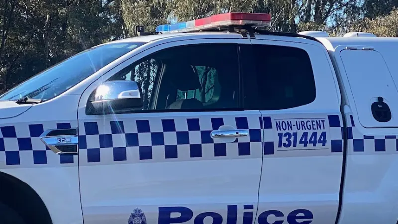 71yo motorcyclist dies after hitting pothole on highway — photograph supplied by ABC News Australia