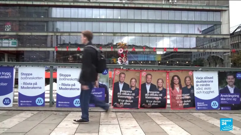 Swedish far-right eyes role in government — photograph supplied by France 24