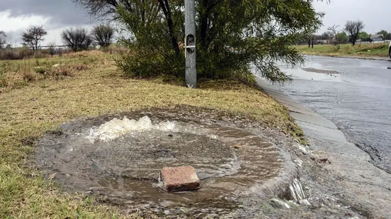 Matlosana sewage crisis is poisoning the Vaal River — photograph supplied by SowetanLIVE