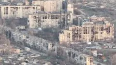 Residents eating garden weeds in Russian-occupied city cut off from food and water — photograph supplied by BBC World