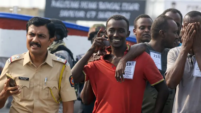 Somali pirates kill 5 crew members before tanker rescue, state authorities say — photograph supplied by Daily Maverick