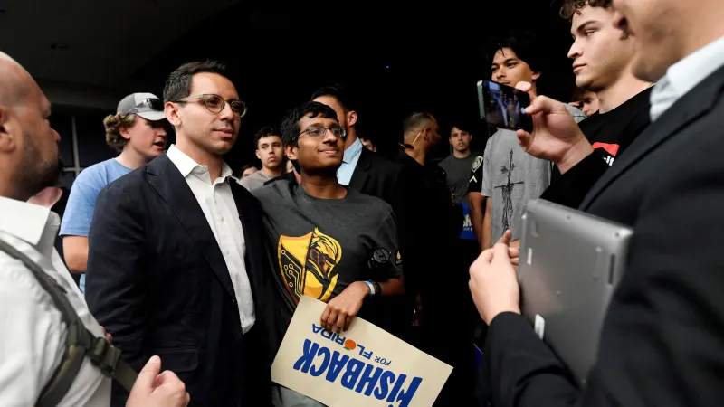 Far-right figure James Fishback likens abortion to Holocaust, demands US decouple from Israel — photograph supplied by Jerusalem Post