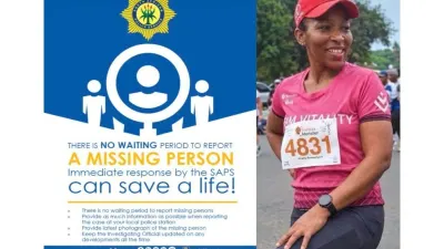 Missing Kempton Park runner: Family pleads for end to rumours — The South African