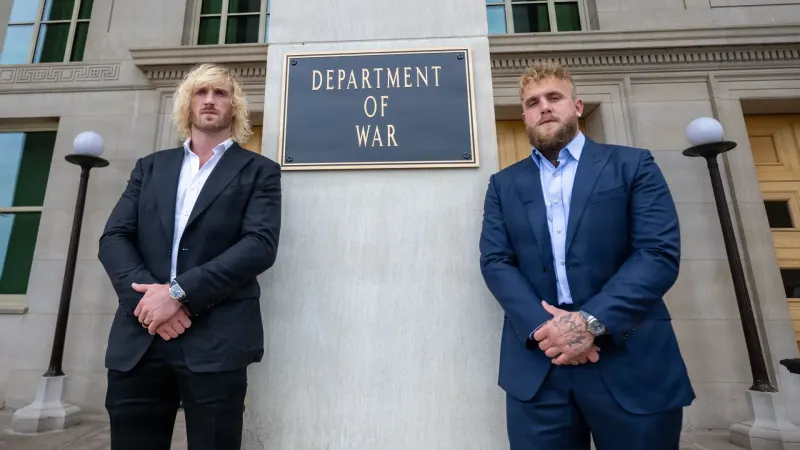 Celebrities at the Pentagon: How unusual was the Paul brothers’ visit? — photograph supplied by Al Jazeera