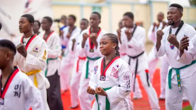 Taekwondo goes to school as GTF launches five-region youth campaign — MyJoyOnline