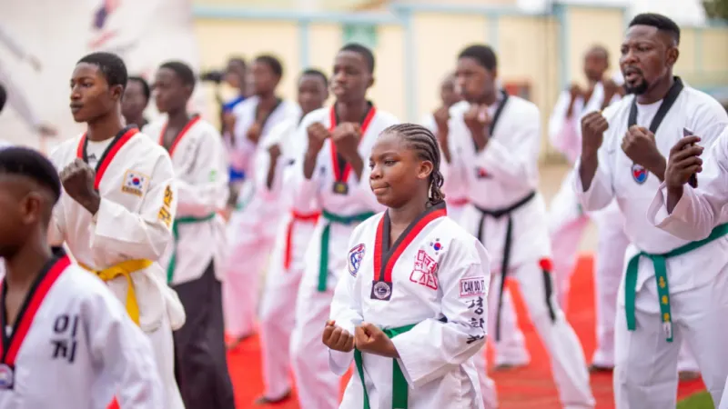Taekwondo goes to school as GTF launches five-region youth campaign — photograph supplied by MyJoyOnline