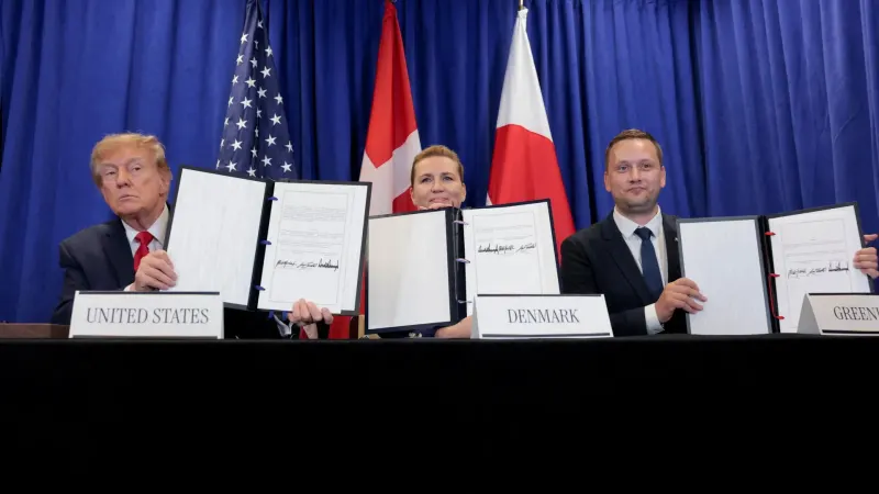 US signs ‘tremendous’ security deal with Denmark and Greenland — photograph supplied by Al Jazeera
