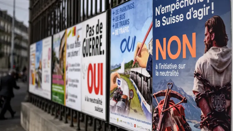 Switzerland’s neutrality vote is asking the wrong question — photograph supplied by Al Jazeera