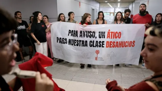 Protesters Vow To Maintain Pressure On Govt Over Madrid Housing Crisis — photograph supplied by Channels TV