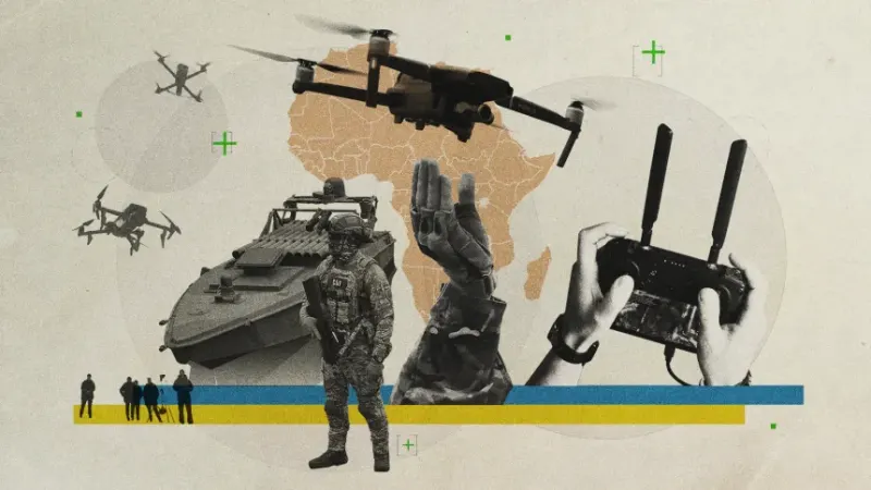 Ukraine is fighting Russia anywhere it can – even in the deserts of Africa — photograph supplied by Egypt Independent