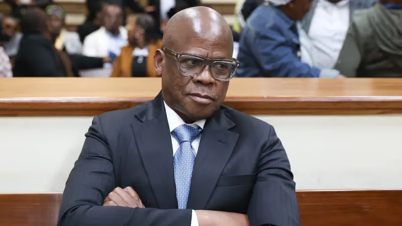 Taxi boss Joe Sibanyoni and Oupa Sindane part of R2m ‘extortion scheme’, probe told — photograph supplied by BusinessLIVE