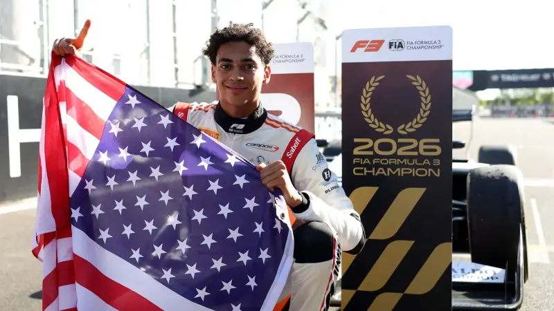 Meet Nigerian-American Ugo Ugochukwu crowned 2026 FIA Formula 3 Champion — photograph supplied by Vanguard Nigeria