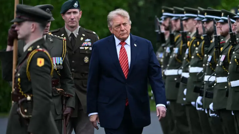 Trump says Iran likely responsible for attack on vital Saudi oil pipeline — photograph supplied by Egypt Independent