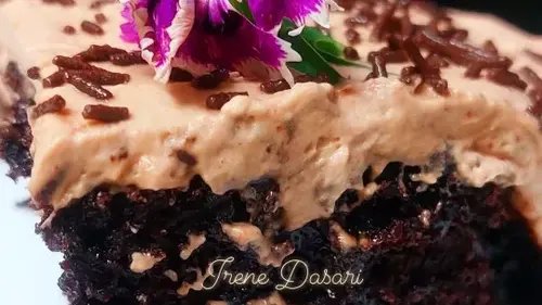 Eggless Triple Chocolate Mousse Cake — photograph supplied by IOL (site feed)