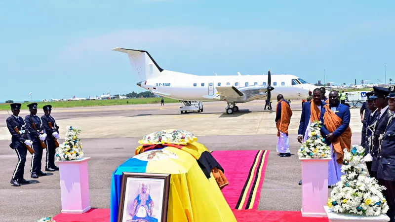 A Succession Battle Erupts Over a Late Ugandan Monarch — photograph supplied by NYT World